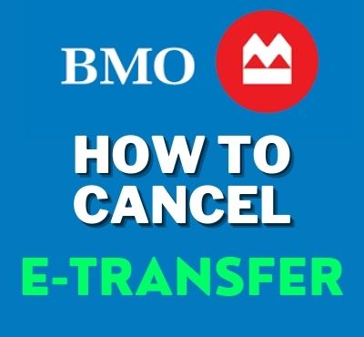 how to cancel an e transfer BMO