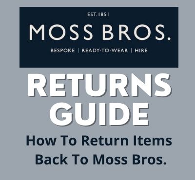 how to return moss bros order