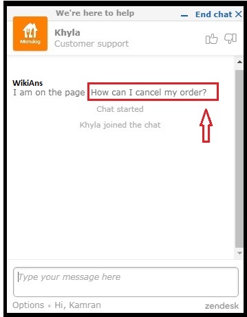cancel menulog order