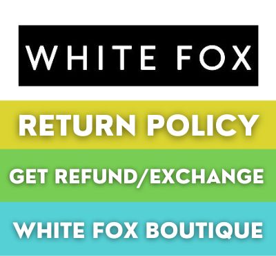 white fox return policy