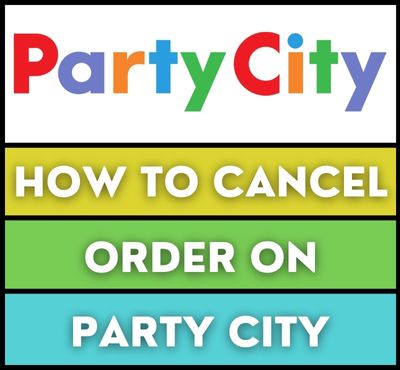 party city cancel order