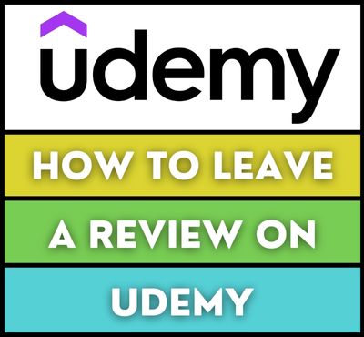 how to leave a review on udemy
